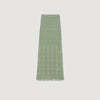 Long Decorative Knit Skirt Mint