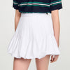 Meringue Short Bubble Skirt White