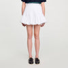 Meringue Short Bubble Skirt White