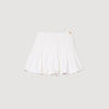 Meringue Short Bubble Skirt White