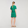 Bamba Short Decorative Knit Skirt EMEURAUDE GREEN