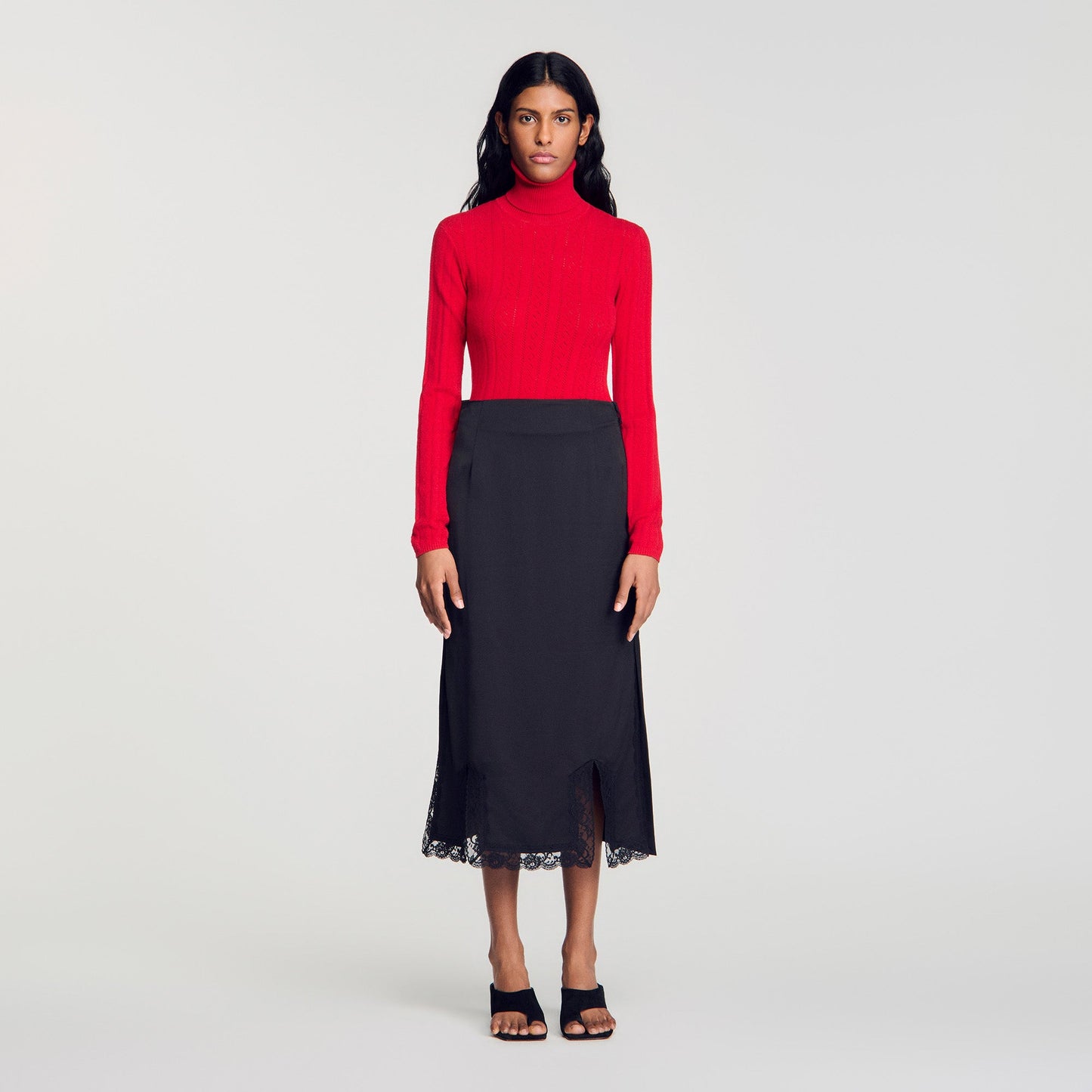 Enja  Knit Skirt Black