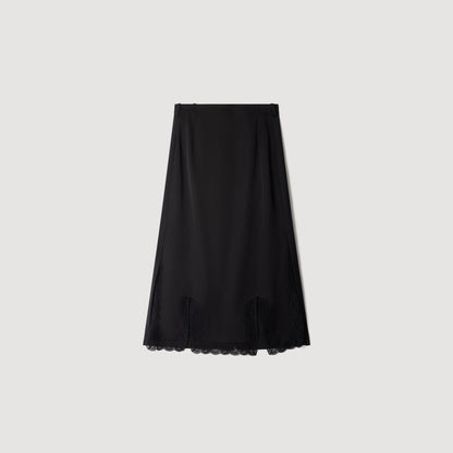 Enja  Knit Skirt Black