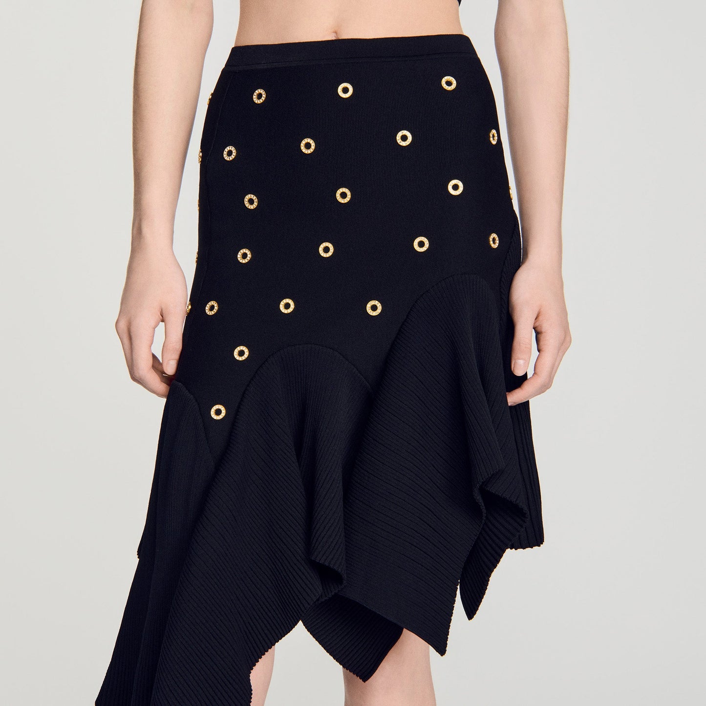 Bellasina  Knit Skirt Black