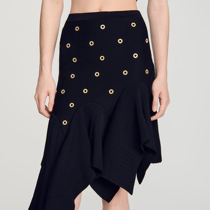 Bellasina  Knit Skirt Black