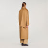 Uma Oversized Wool Coat Camel