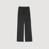 Vadim Knit Rhinestone-Covered Trousers Charcoal Grey
