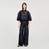 Neptune Rhinestone Trousers Black