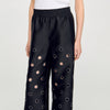 Neptune Rhinestone Trousers Black