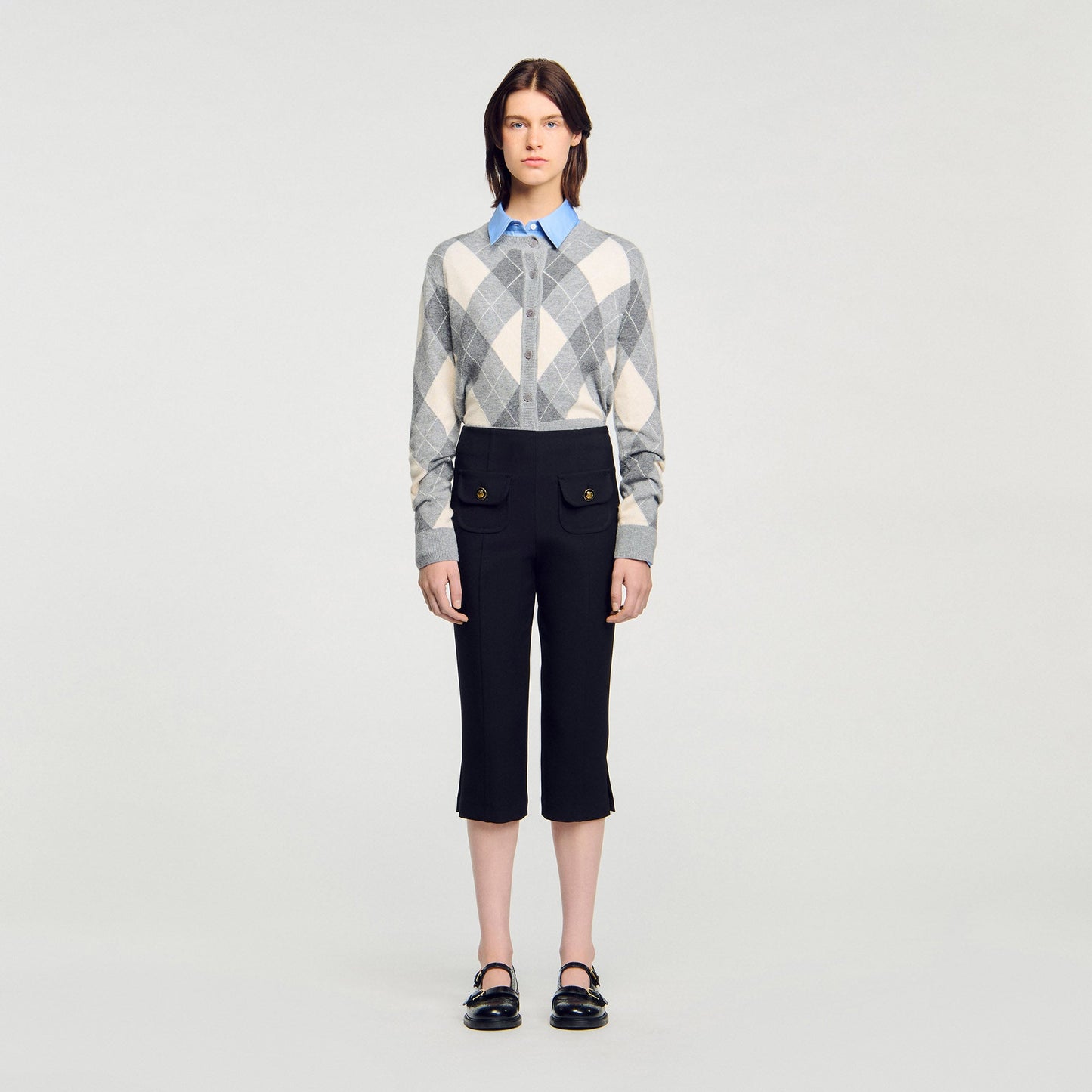 Adenio Capri Trousers Black