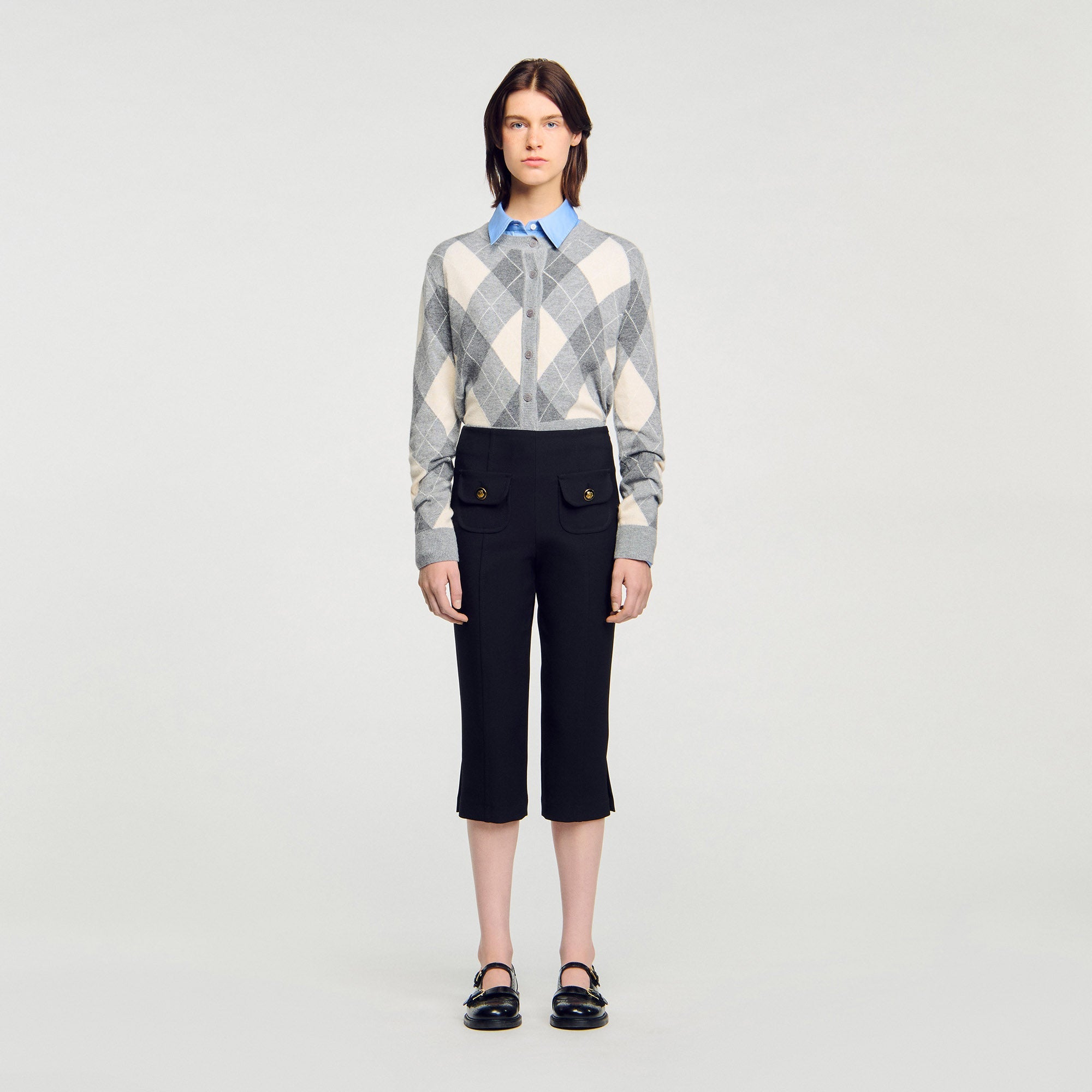 Adenio Capri Trousers Black