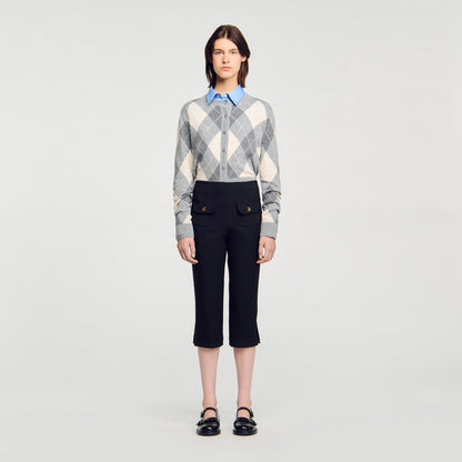 Adenio Capri Trousers Black