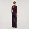 Stephen Flared Trousers Brown