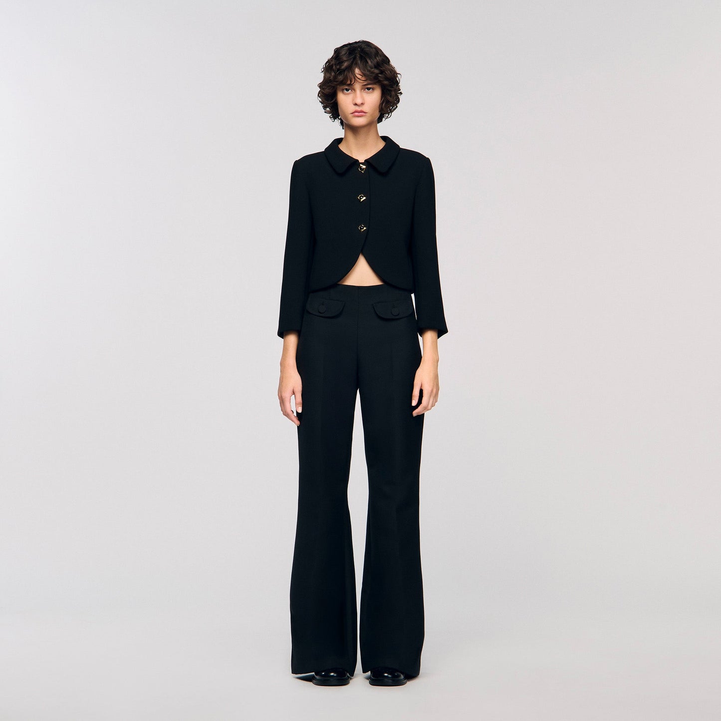 Monceau Pocketed trousers Black