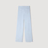 Concorde Striped Sequin Trousers Sky Blue