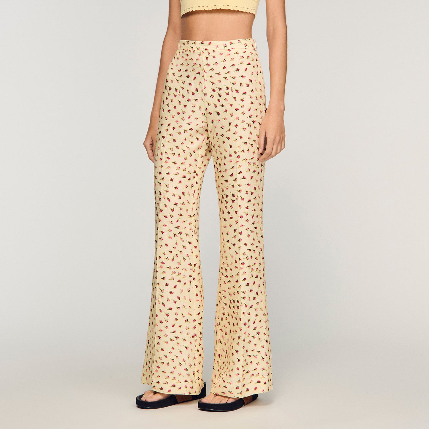 Sole Floral Trousers Butter / Pink
