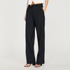 Terence Pressed-Crease Suit Trousers Black