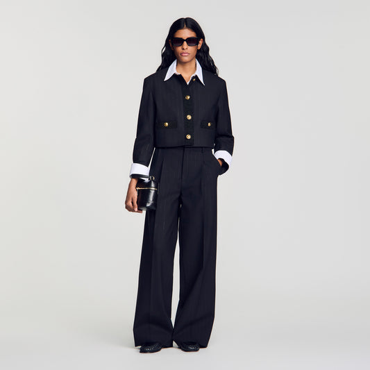 Terroliva  Straight Leg Jeans Black