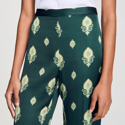 Curcuma  Straight Leg Jeans Green