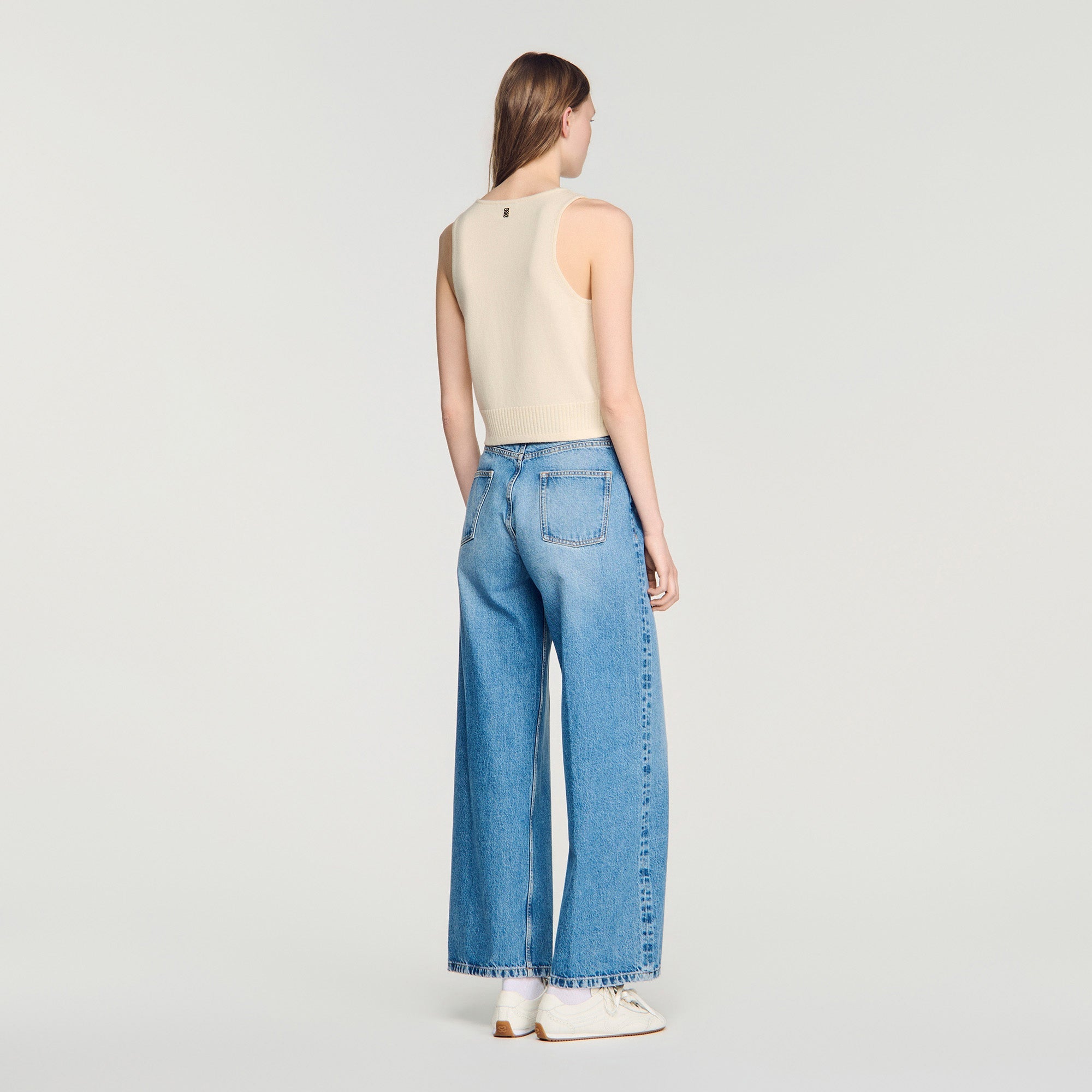 Valy  Knit Jumper Vanilla