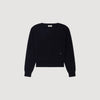 Malroy V-Neck Wool Jumper Navy Blue