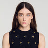 Bel  Knit Jumper Black