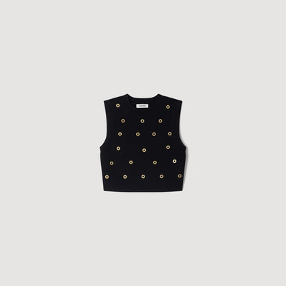 Bel  Knit Jumper Black
