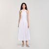Wrap Maxi Dress White