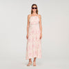 Ballarat Lace-Trimmed Maxi Dress Pink / Ecru