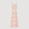 Ballarat Lace-Trimmed Maxi Dress Pink / Ecru