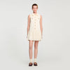 Constantine Short Lace Dress Ecru