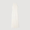Milana Beaded Dress Ecru