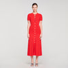 Milona Knit Maxi Dress Red