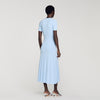 Milona Knit Maxi Dress Sky Blue