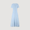 Milona Knit Maxi Dress Sky Blue