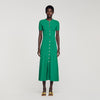 Milona Knit Maxi Dress EMEURAUDE GREEN