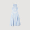 Nathalie Maxi Dress With Lace Details CIEL / BLANC