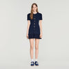 Keira  Structured Dress Midnight Blue