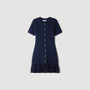 Keira  Structured Dress Midnight Blue