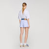 Eliaz Striped Shorts With Denim Details BLUE / GREEN