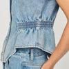 Kurtis Denim Top Blue Jean