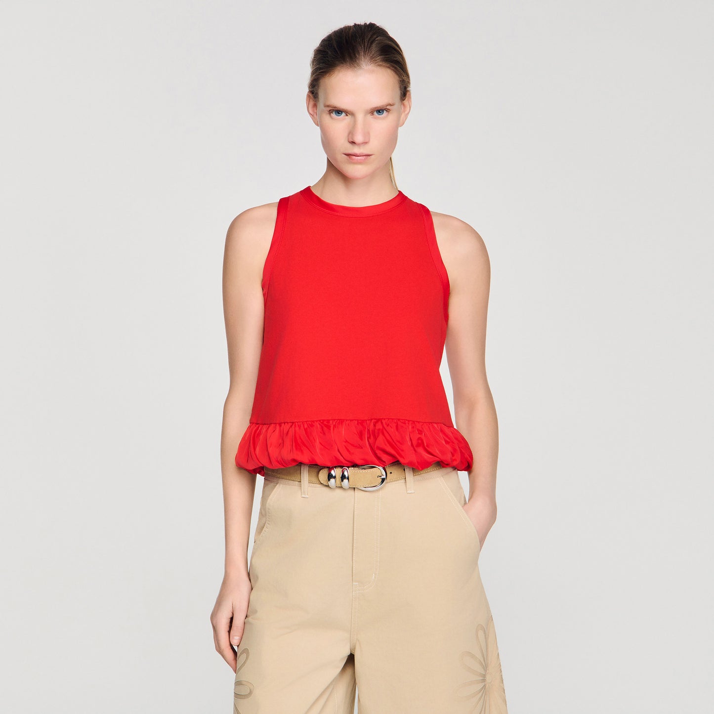Tulipa Ruffle Top Red