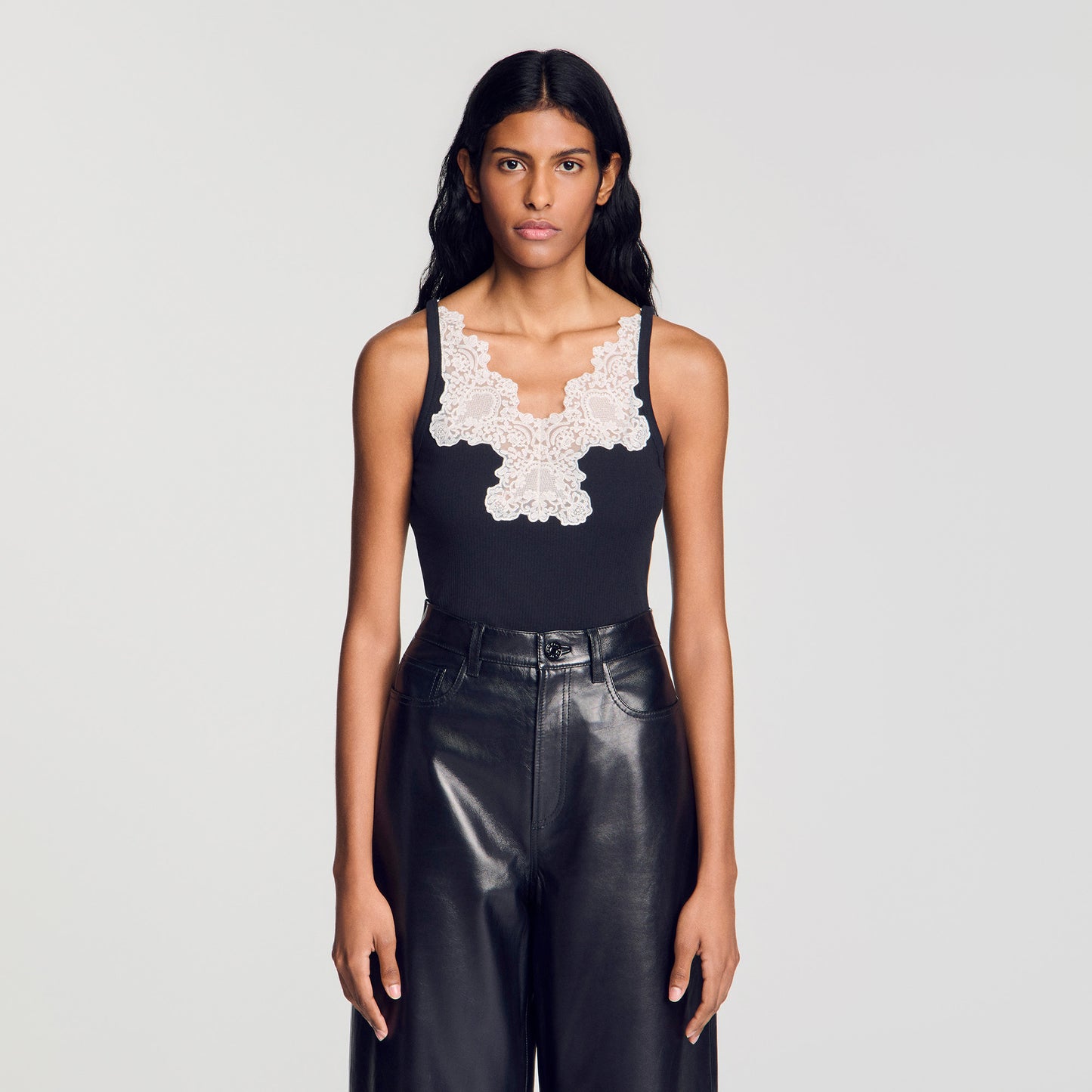 Sofie  Top Black