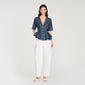 Billie Sequinned Jacket Navy Blue