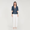 Billie Sequinned Jacket Navy Blue