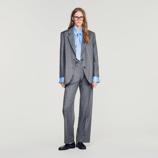 Mireille  Suit Jacket Dark Grey