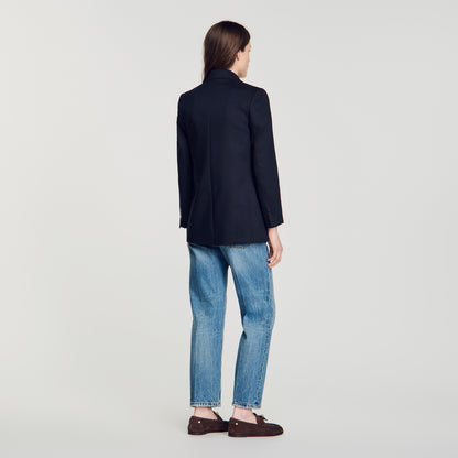Arancella  Suit Jacket Navy Blue