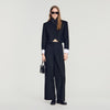 Portivana Short jacket with standing collar Black