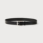 Denim Belt Vegetable-Tanned Leather Belt Black
