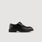 Moc Toe Patent Leather Derbies Black